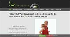 Desktop Screenshot of fotovanspeybroeck.be